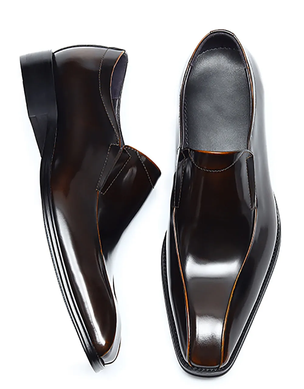 Men's Casual Plain Toe Penny Loafer