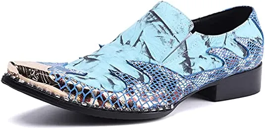 Men's Tuxedo Western Loafers