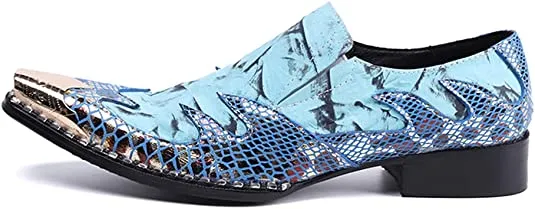 Men's Tuxedo Western Loafers