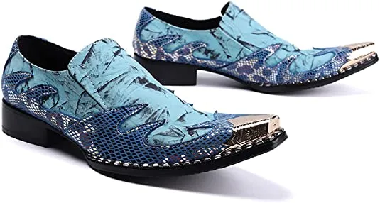 Men's Tuxedo Western Loafers