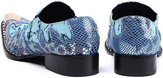 Men's Tuxedo Western Loafers