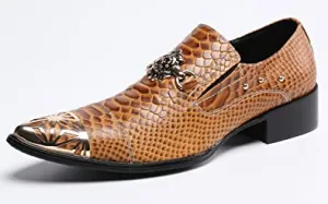 Men‘s Western Loafers Lion Hardware