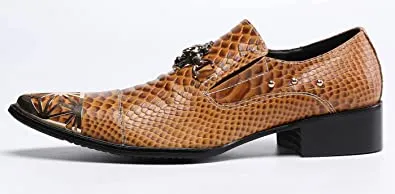 Men‘s Western Loafers Lion Hardware