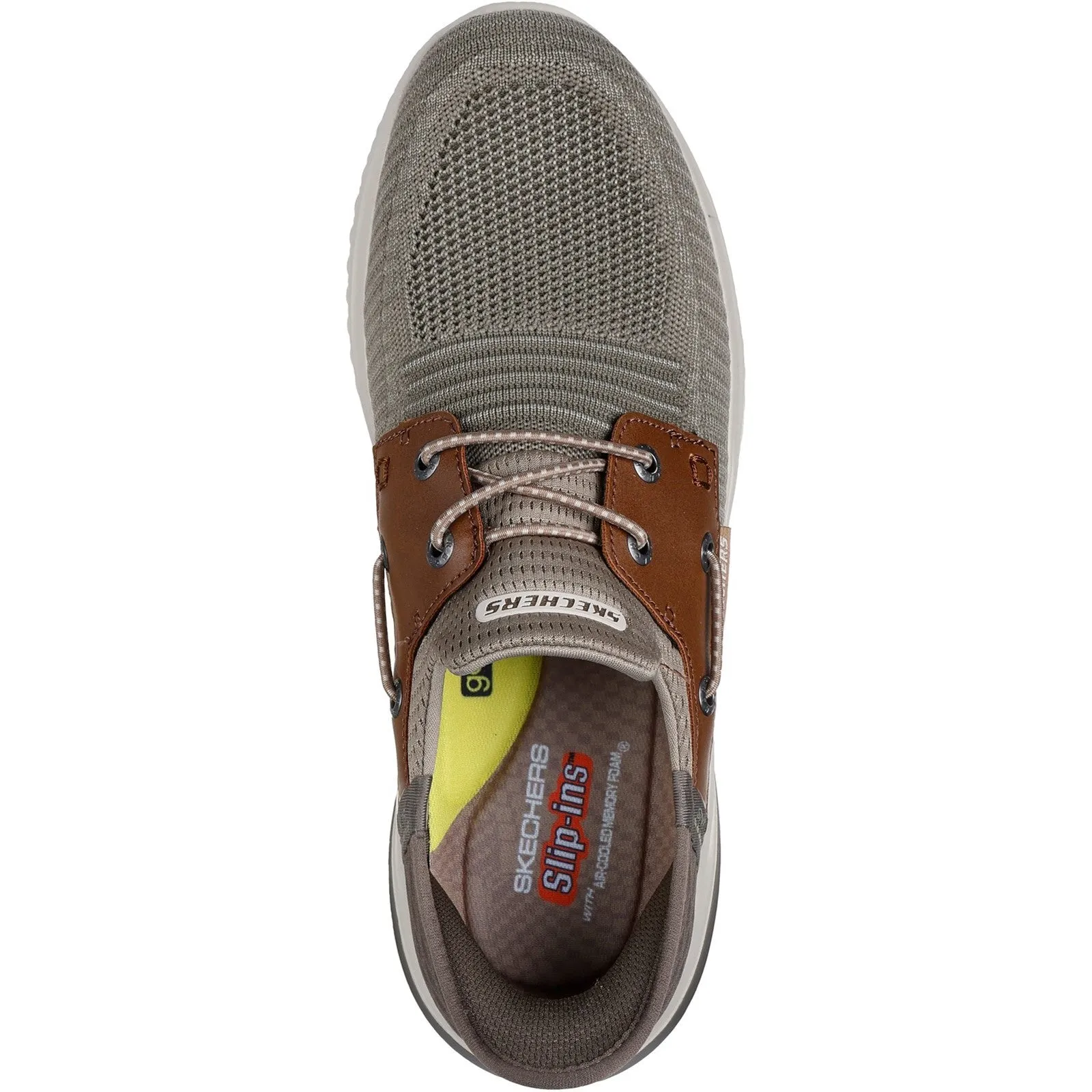 Men's Wide Fit Skechers 210606 Slip-ins Delson 3.0 Roth Sneakers