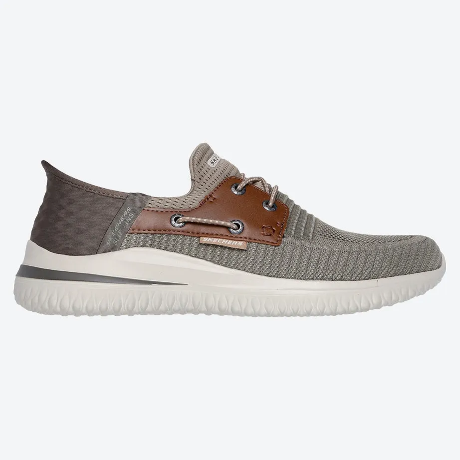 Men's Wide Fit Skechers 210606 Slip-ins Delson 3.0 Roth Sneakers