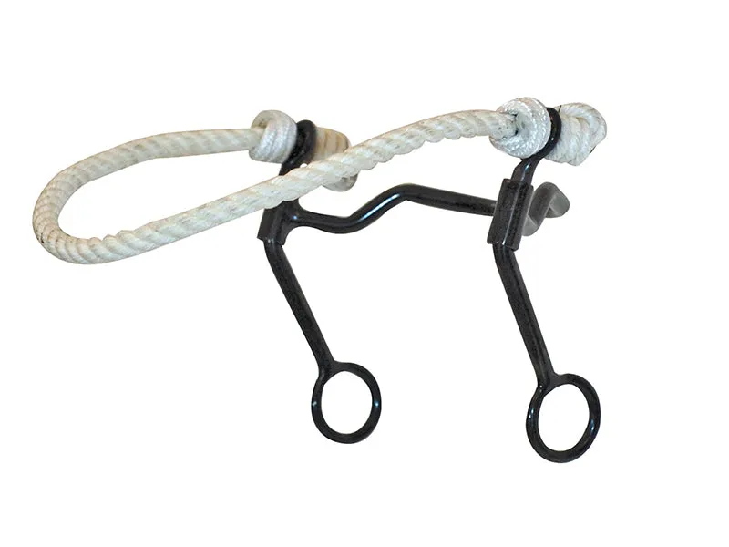 Metalab Rope Noseband Quick Stop Bit