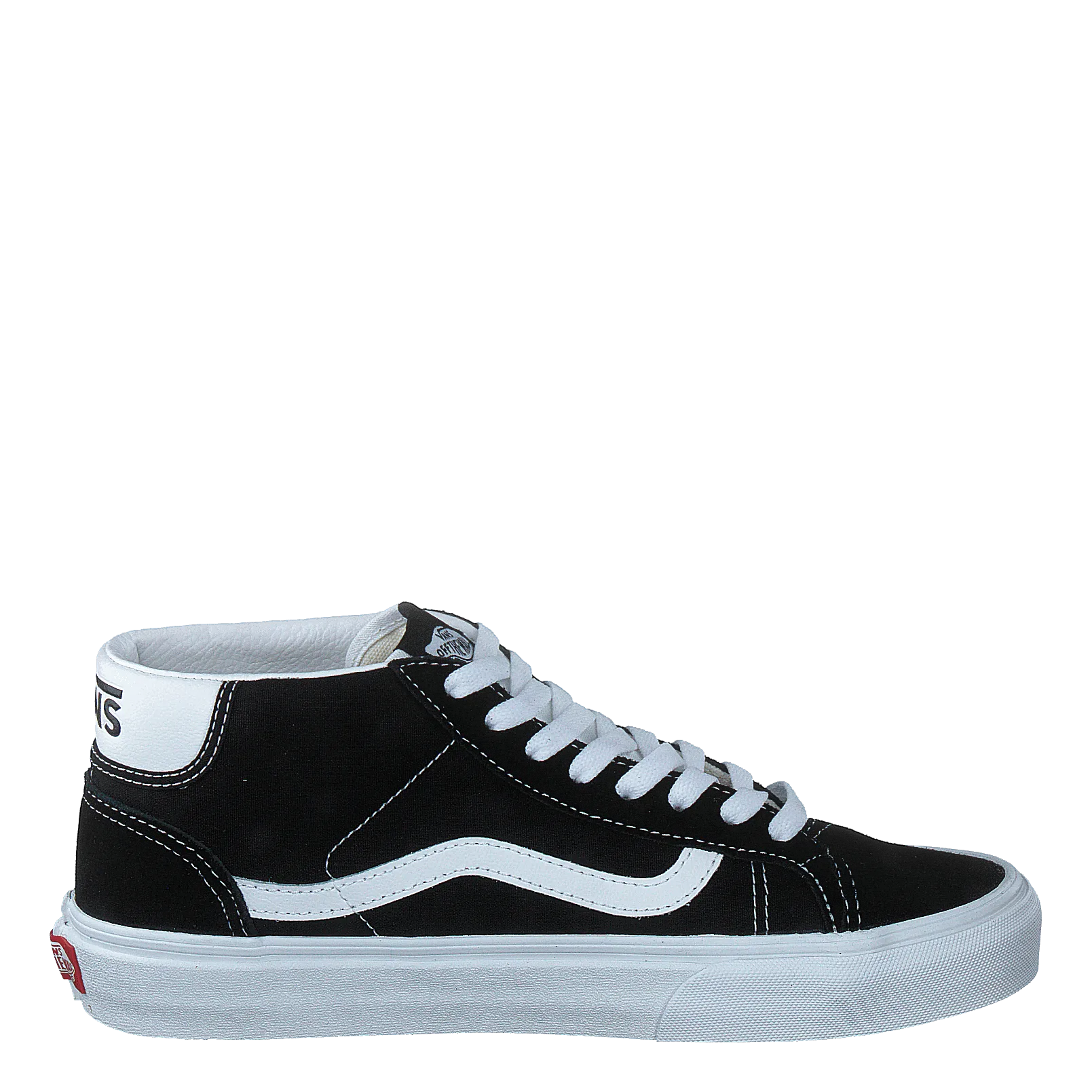 Mid Skool 37 Black-true White