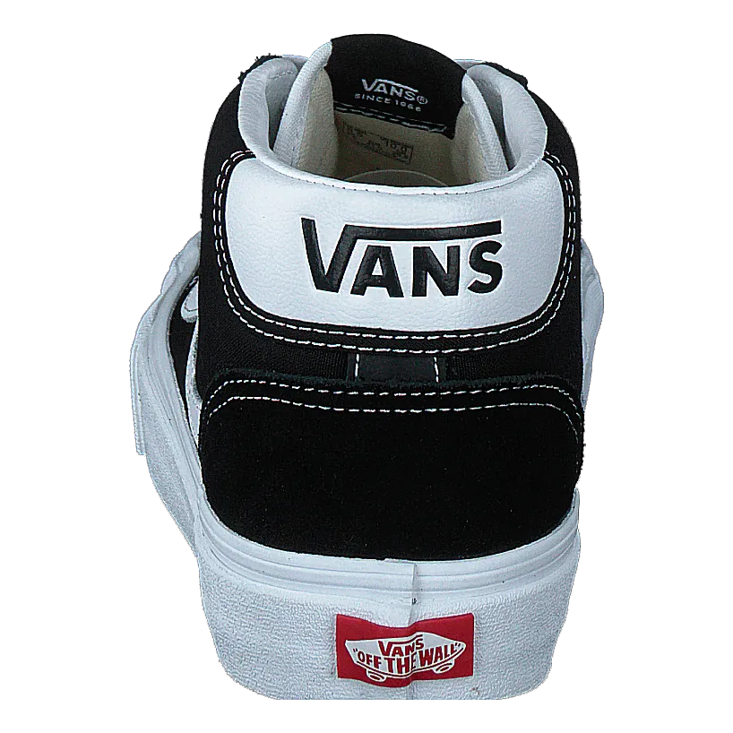 Mid Skool 37 Black-true White