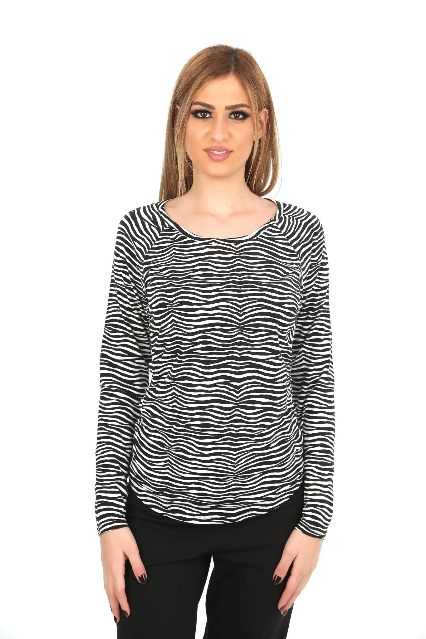 MK Zebra Print Top