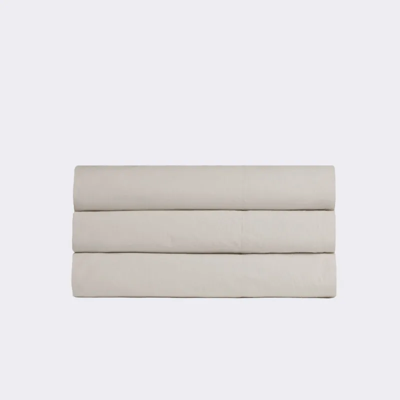 Natural Linen Flat Sheet