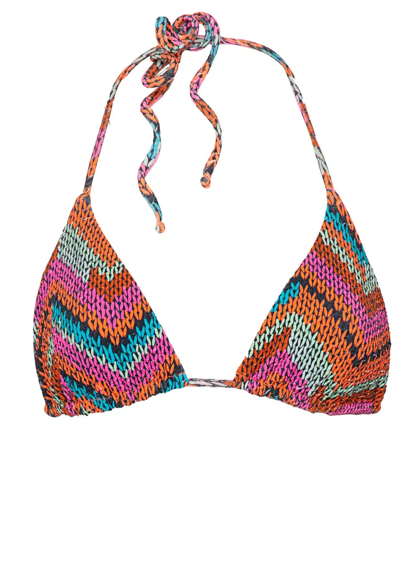 Neon Rush Balmy Sliding Triangle Bikini Top