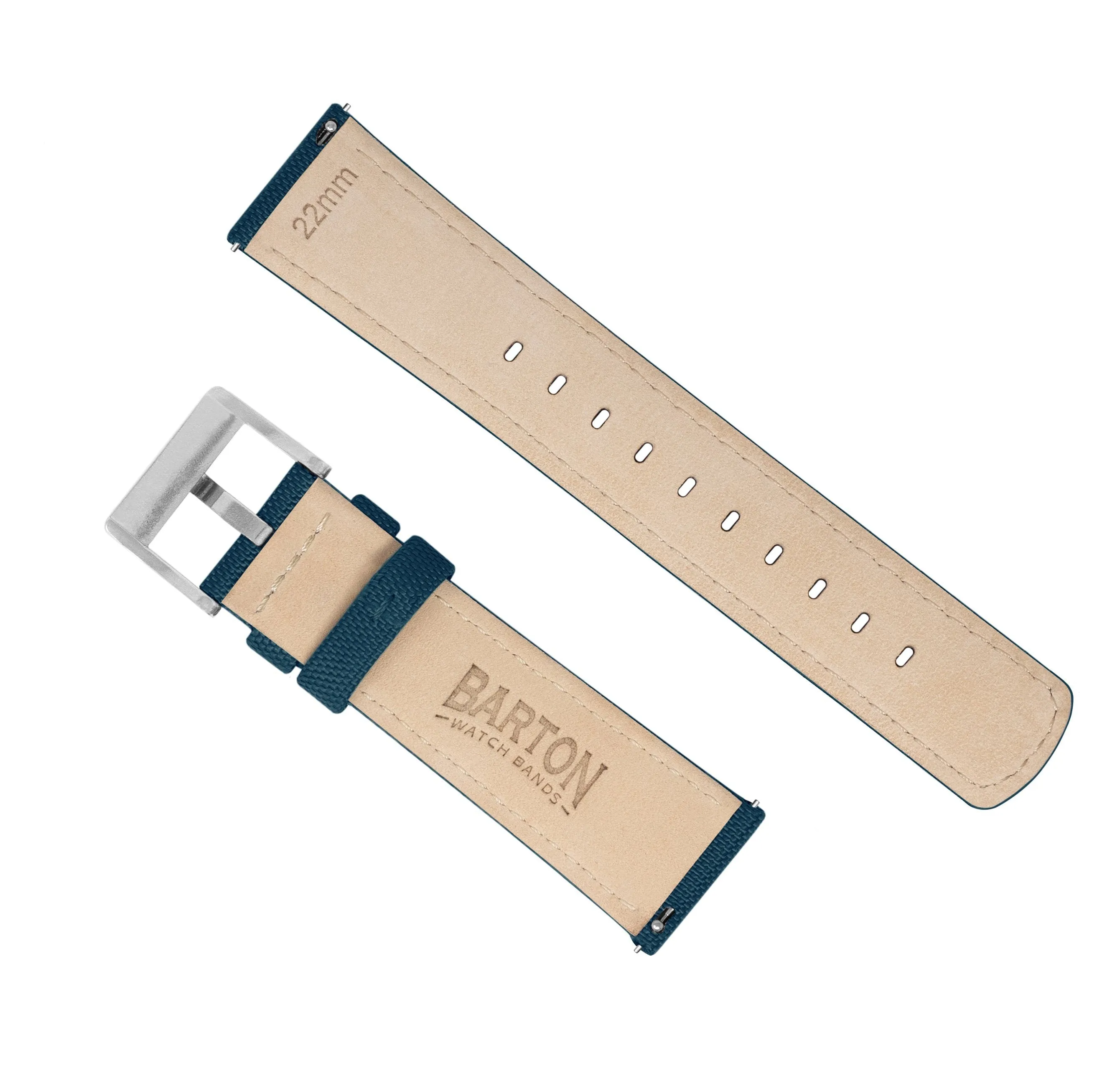 Omega Moonswatch Sailcloth Quick Release Royal Blue Watch Band
