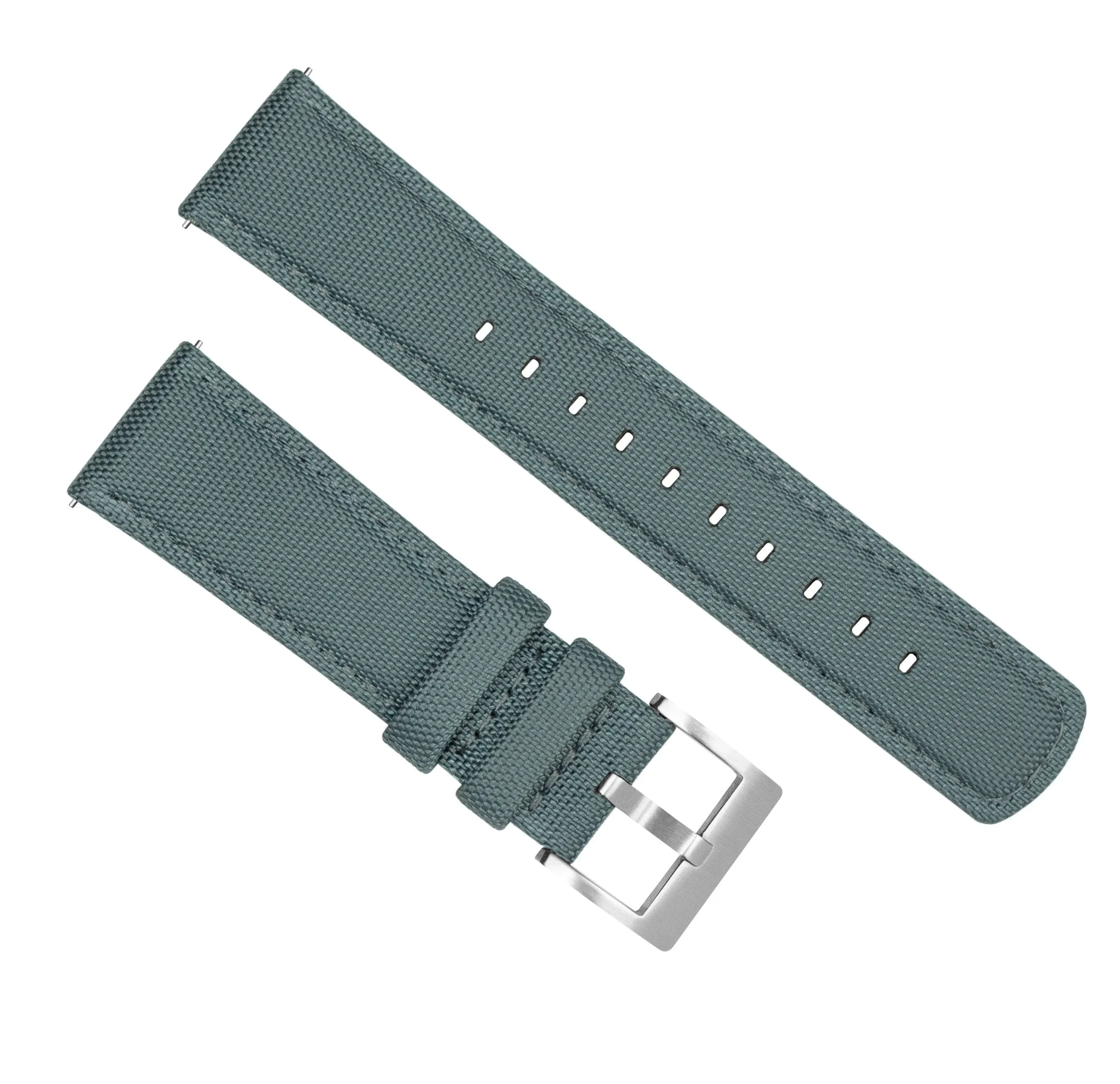 Omega Moonswatch Sailcloth Quick Release Slate Grey Watch Band