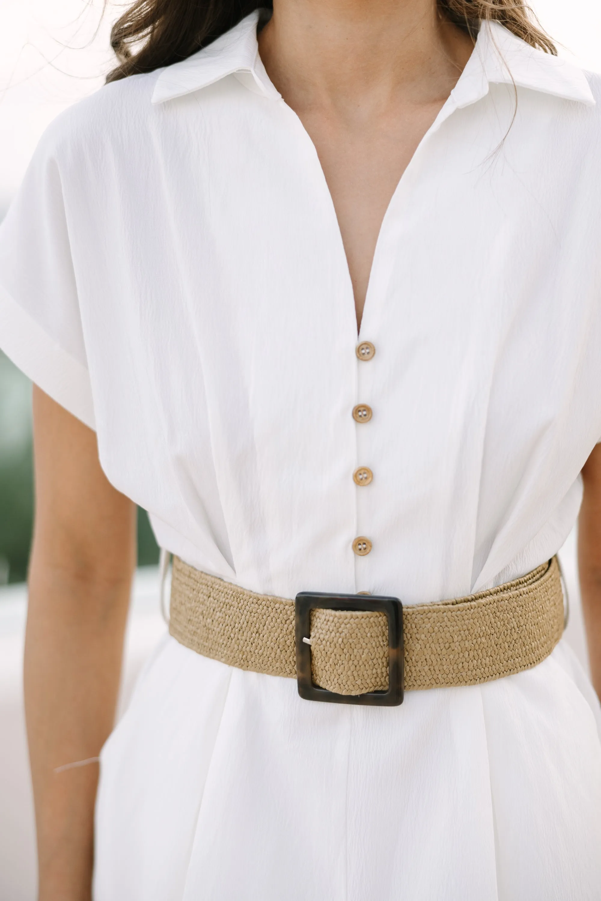 Out For The Day White Dress