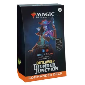 Outlaws of Thunder Junction Commander Deck - Quick Draw