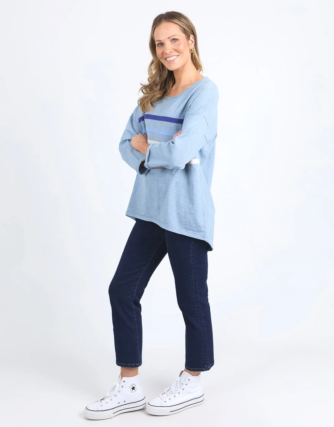 Outlook Sweat - Steel Blue