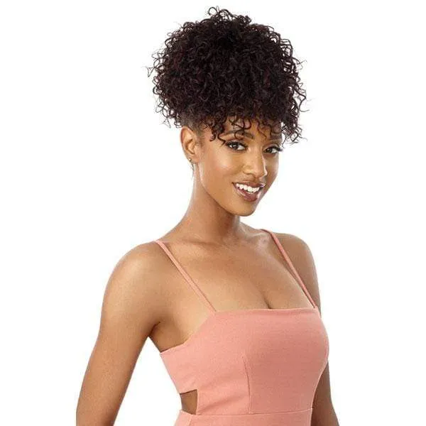 Outre Pretty Quick Synthetic Drawstring Ponytail - AUTUMN
