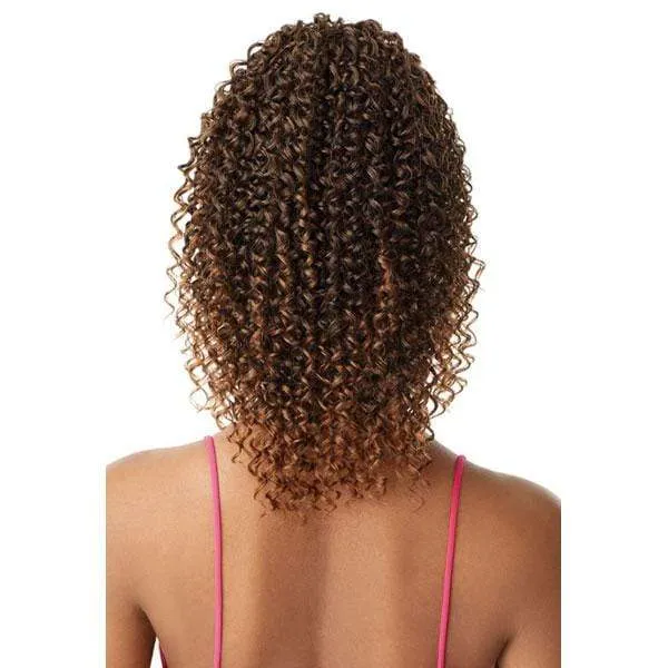 Outre Pretty Quick Synthetic Drawstring Ponytail - BERRY