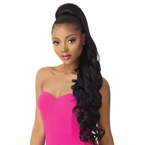 Outre Pretty Quick Synthetic Drawstring Ponytail - EVAN 30"