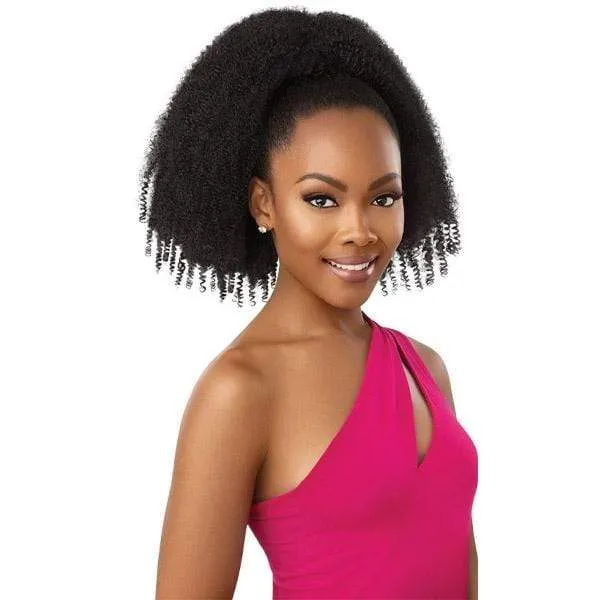 Outre Pretty Quick Synthetic Wrap Ponytail - SPRINGY AFRO