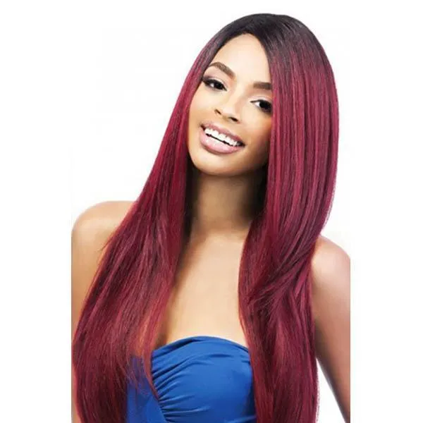 Outre Quick Weave Synthetic Eco Full Wig - Natural Yaki 24"
