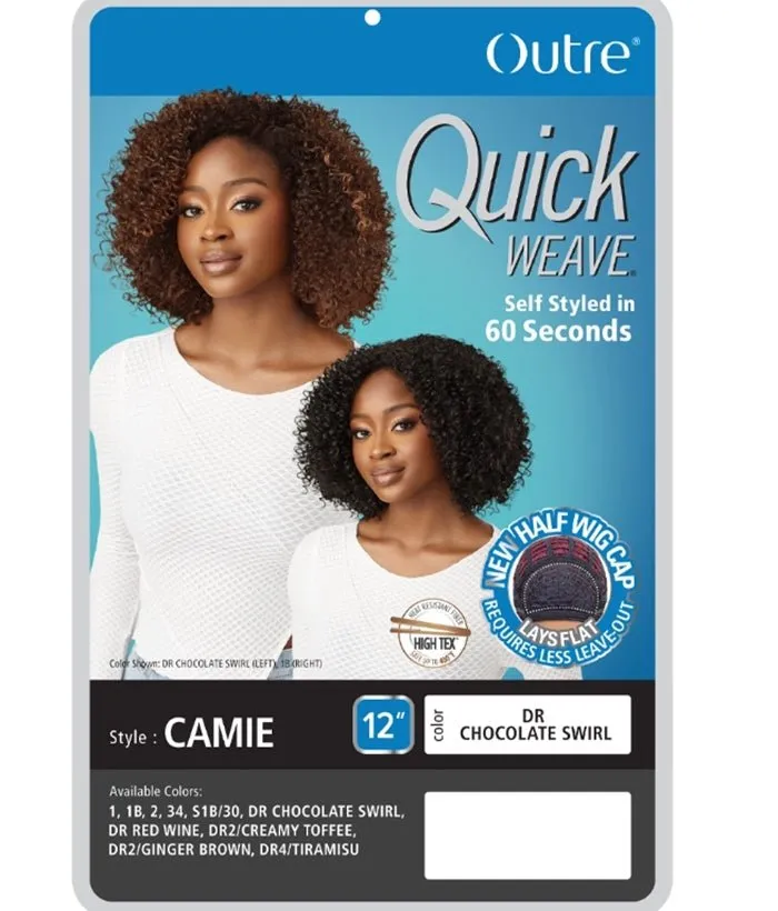 Outre Quick Weave Synthetic Half Wig - CAMIE