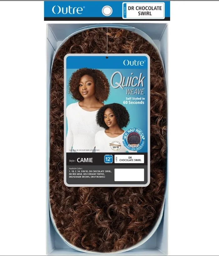 Outre Quick Weave Synthetic Half Wig - CAMIE