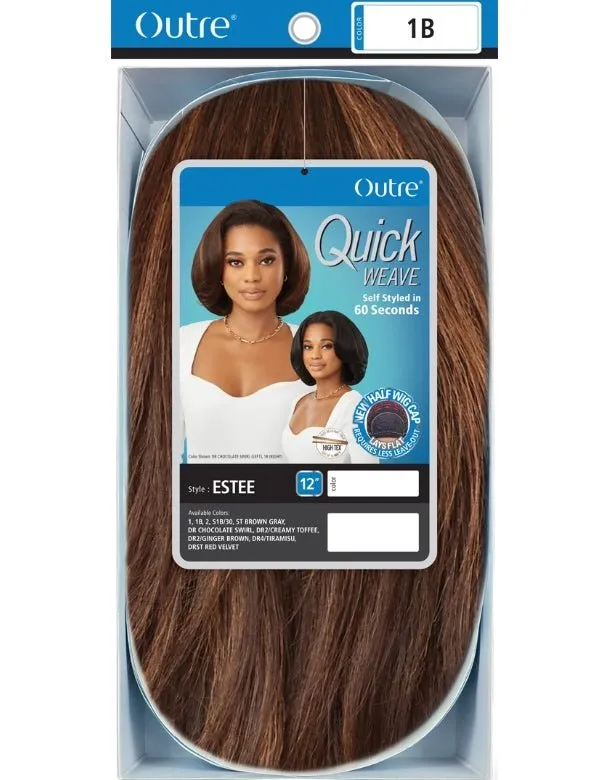 Outre Quick Weave Synthetic Half Wig - ESTEE
