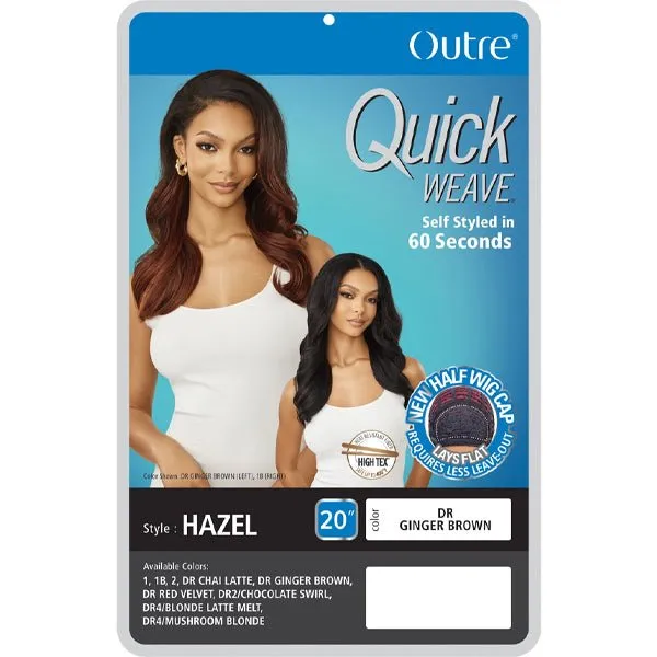 Outre Quick Weave Synthetic Half Wig - HAZEL