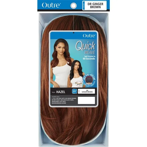 Outre Quick Weave Synthetic Half Wig - HAZEL