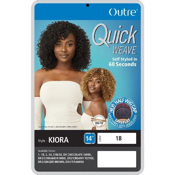 Outre Quick Weave Synthetic Half Wig - KIORA