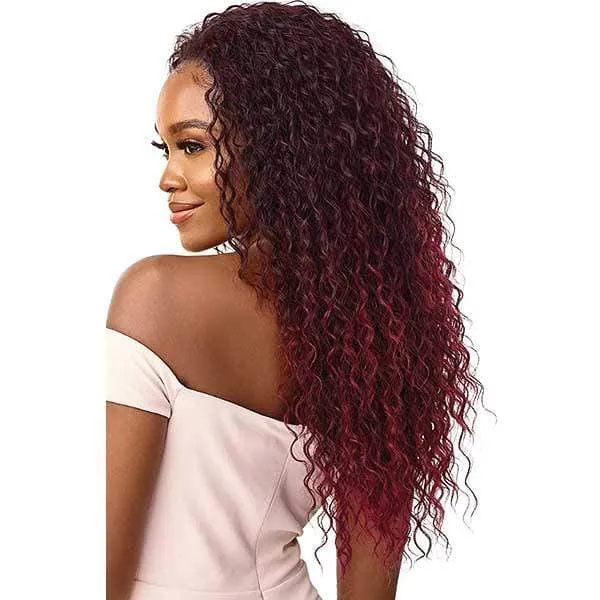Outre Quick Weave Wet & Wavy Style Synthetic Half Wig - DEEP CURL 24"