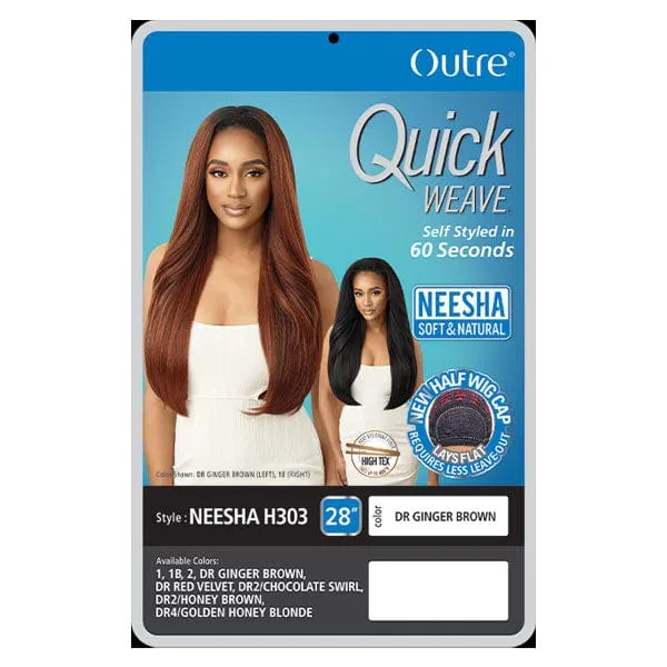 Outre Synthetic Quick Weave Half Wig - NEESHA H303