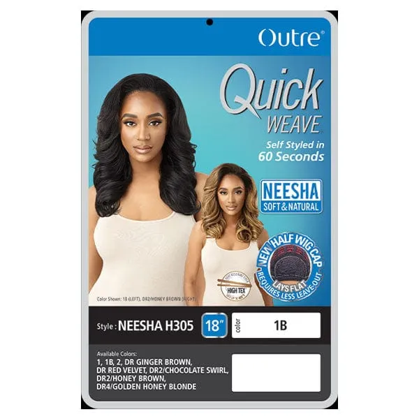 Outre Synthetic Quick Weave Half Wig - NEESHA H305