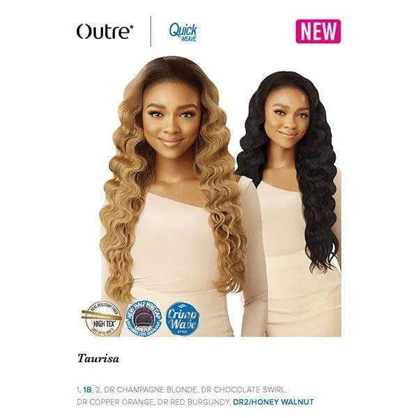 Outre Synthetic Quick Weave Half Wig - TAURISA