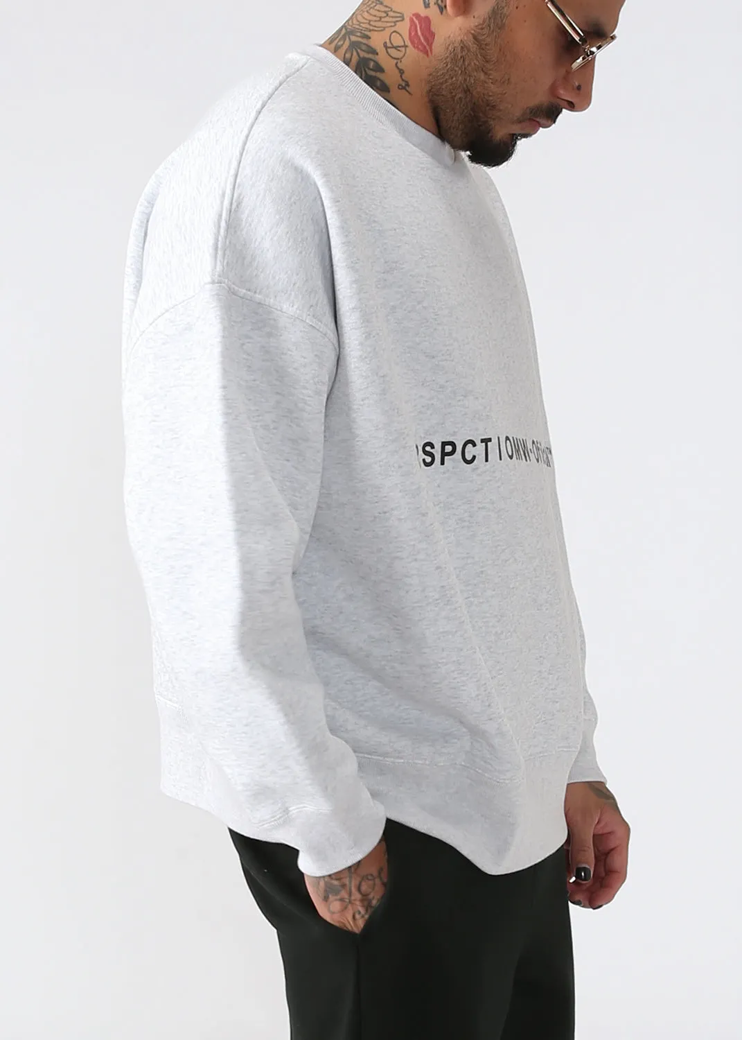 Over Size Sweat Trainer 04 [light gray]
