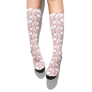 Pig Pattern Socks