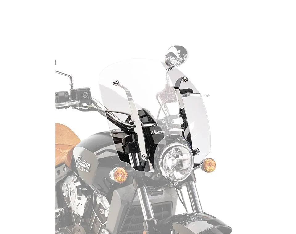 Polycarbonate 19 in. Quick Release Windshield, Clear