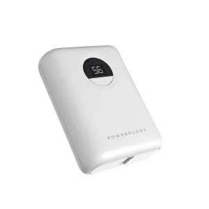 Powerology - Quick Charge Power Bank 10000mAh PD 18W (White)