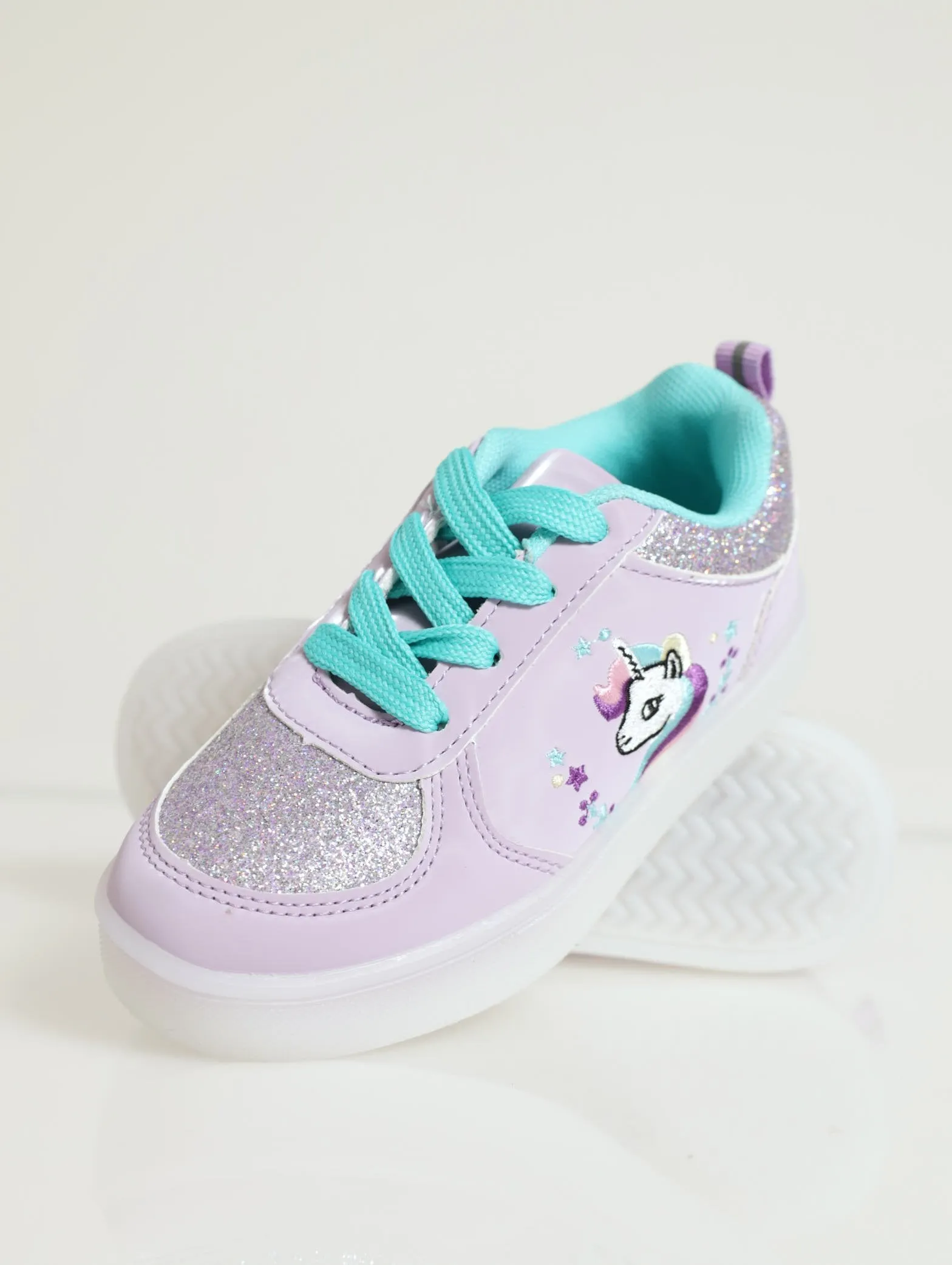 Pre-Girls Uicorn Light Up Sneaker - Lilac