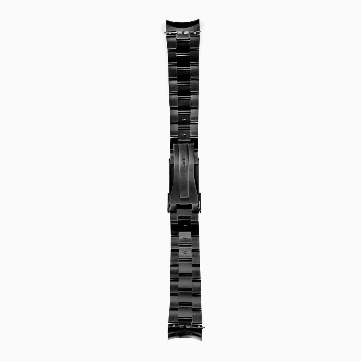 Premium Black PVD Quick Release 3-Link Bracelet