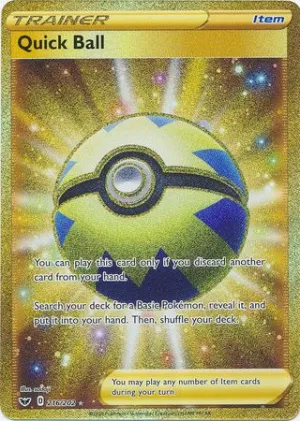 Quick Ball - 216/202 - Secret Rare
