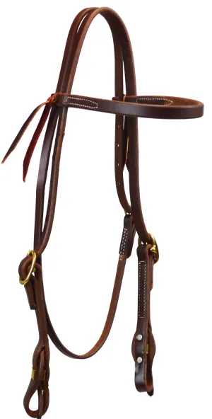 Quick Change Double Buckle Browband Headstall