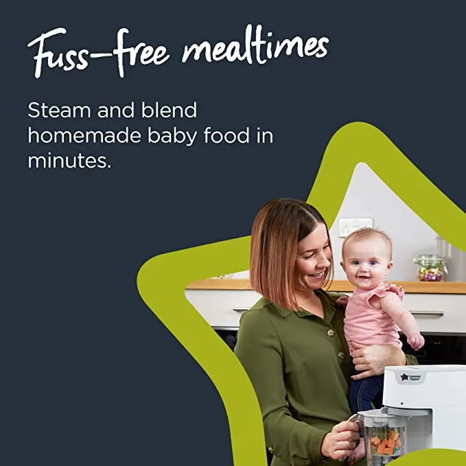Quick Cook Baby Food Maker-Blender and Steamer
