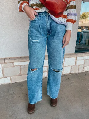 Quick Escape Wide Dad Jean