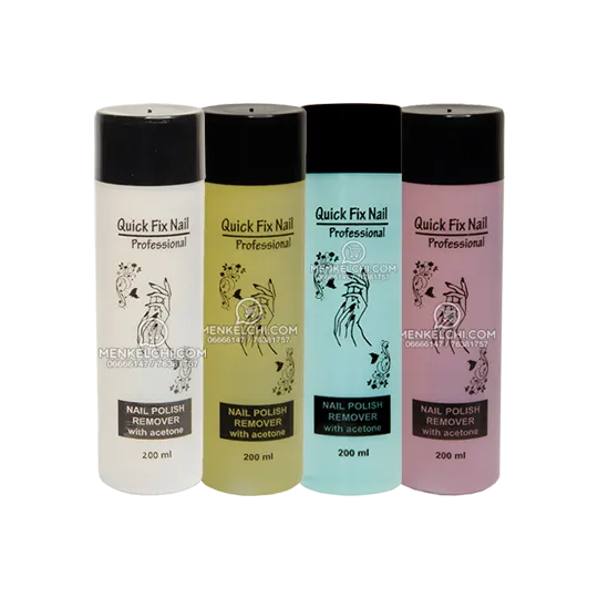 Quick Fix Nail Polish Remover Acetone - 200 ml