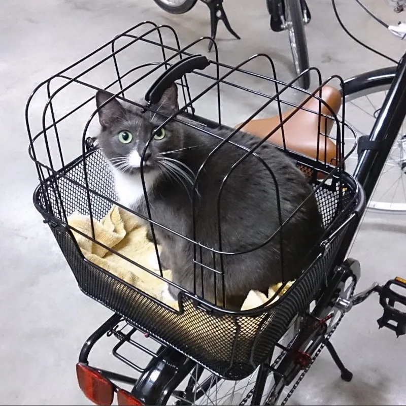 Quick Release Pet Basket with Cover