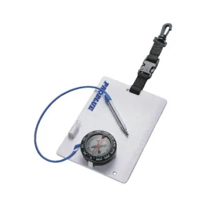 Quick release writing slate W/COMPASS