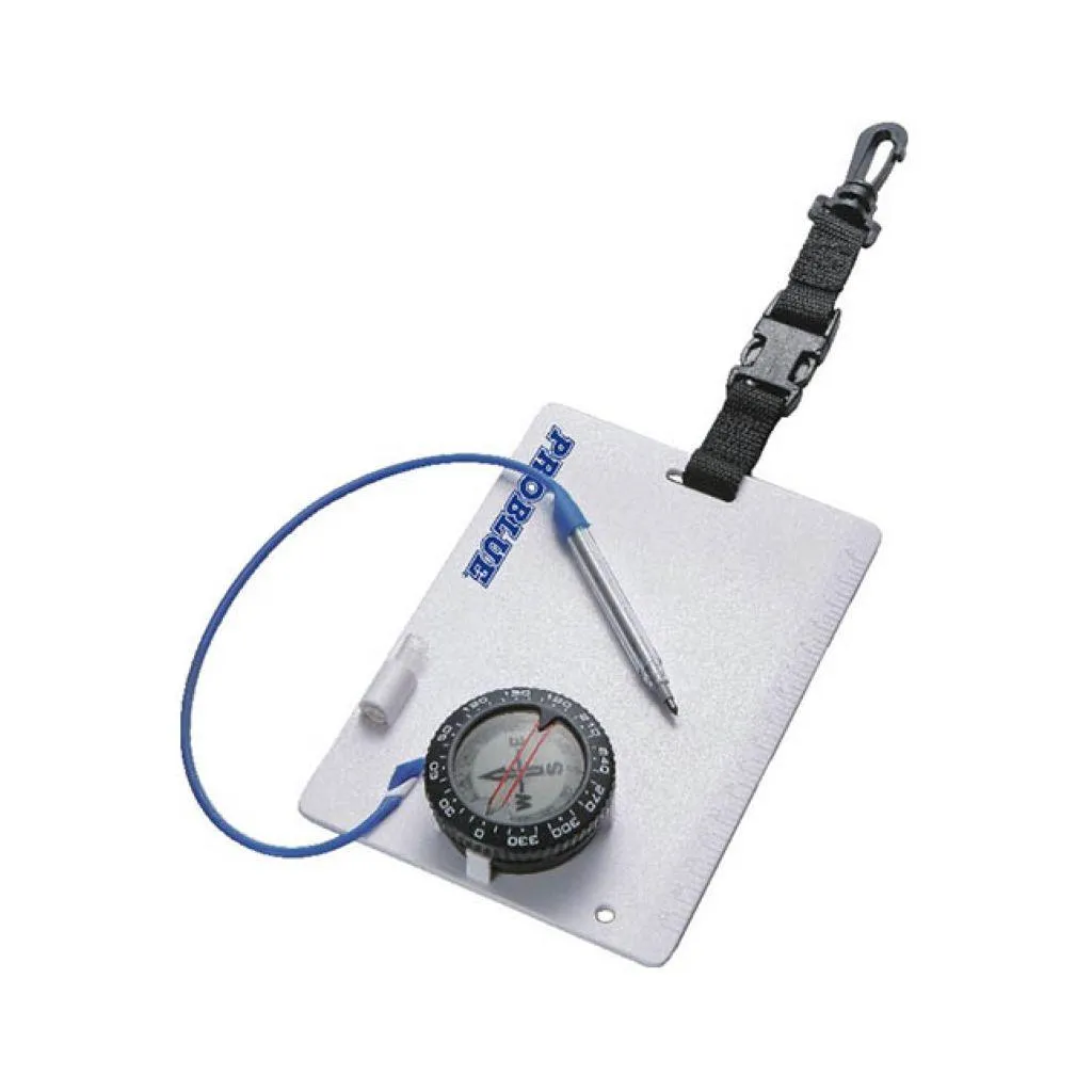Quick release writing slate W/COMPASS