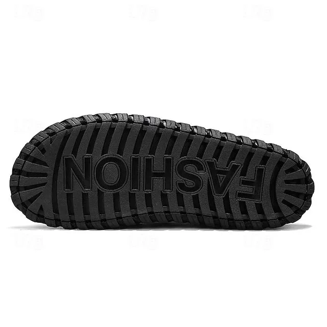 Retro Men's Handmade Leather Sandals for Everyday Summer Wear - 59 Street Vibes
